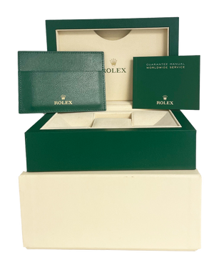 Rolex Day-Date President 18K Rose Gold OLIVE GREEN 40mm 228235 Watch BOX