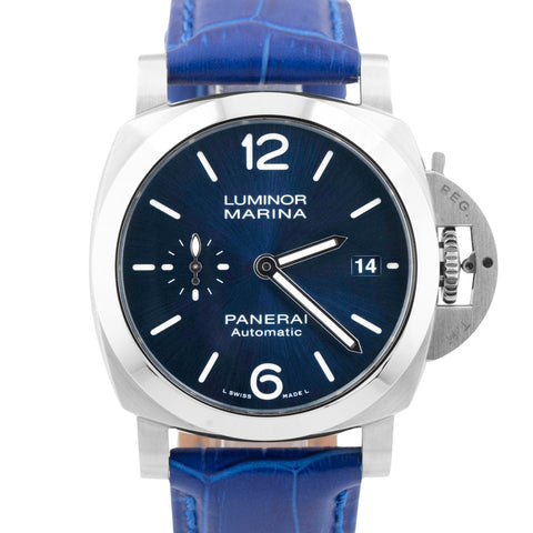 MINT 2022 PAPERS Panerai Luminor Marina PAM01270 BLUE 40mm Quaranta PAM 1270 BOX