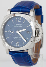 MINT 2022 PAPERS Panerai Luminor Marina PAM01270 BLUE 40mm Quaranta PAM 1270 BOX