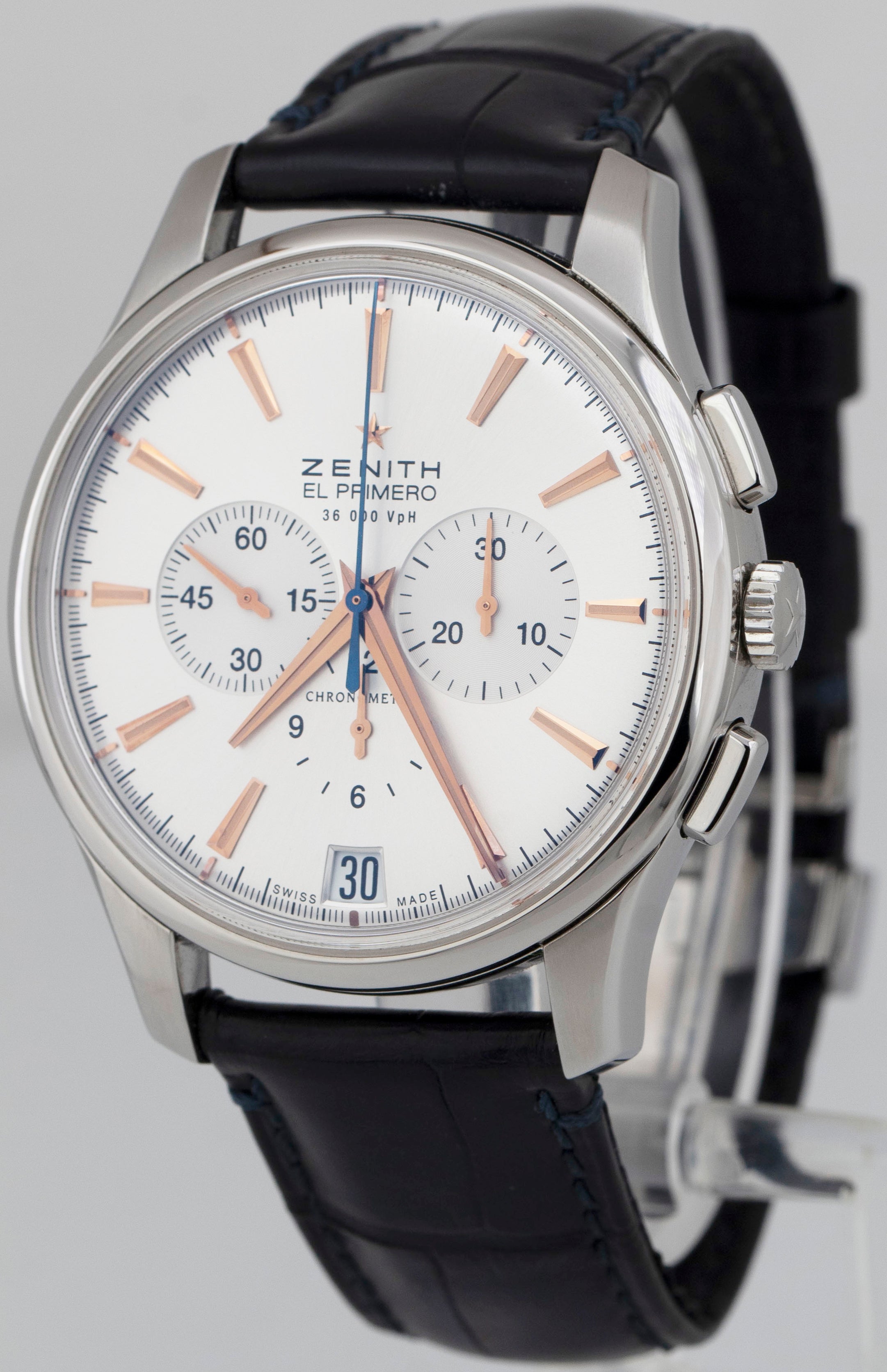 ZENITH El Primero Captain Automatic 42mm Chronograph Watch 03.2110.400/01.C498