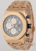 PAPERS Audemars Piguet Royal Oak Offshore Ruthenium Rose Gold 42mm 26470OR BOX