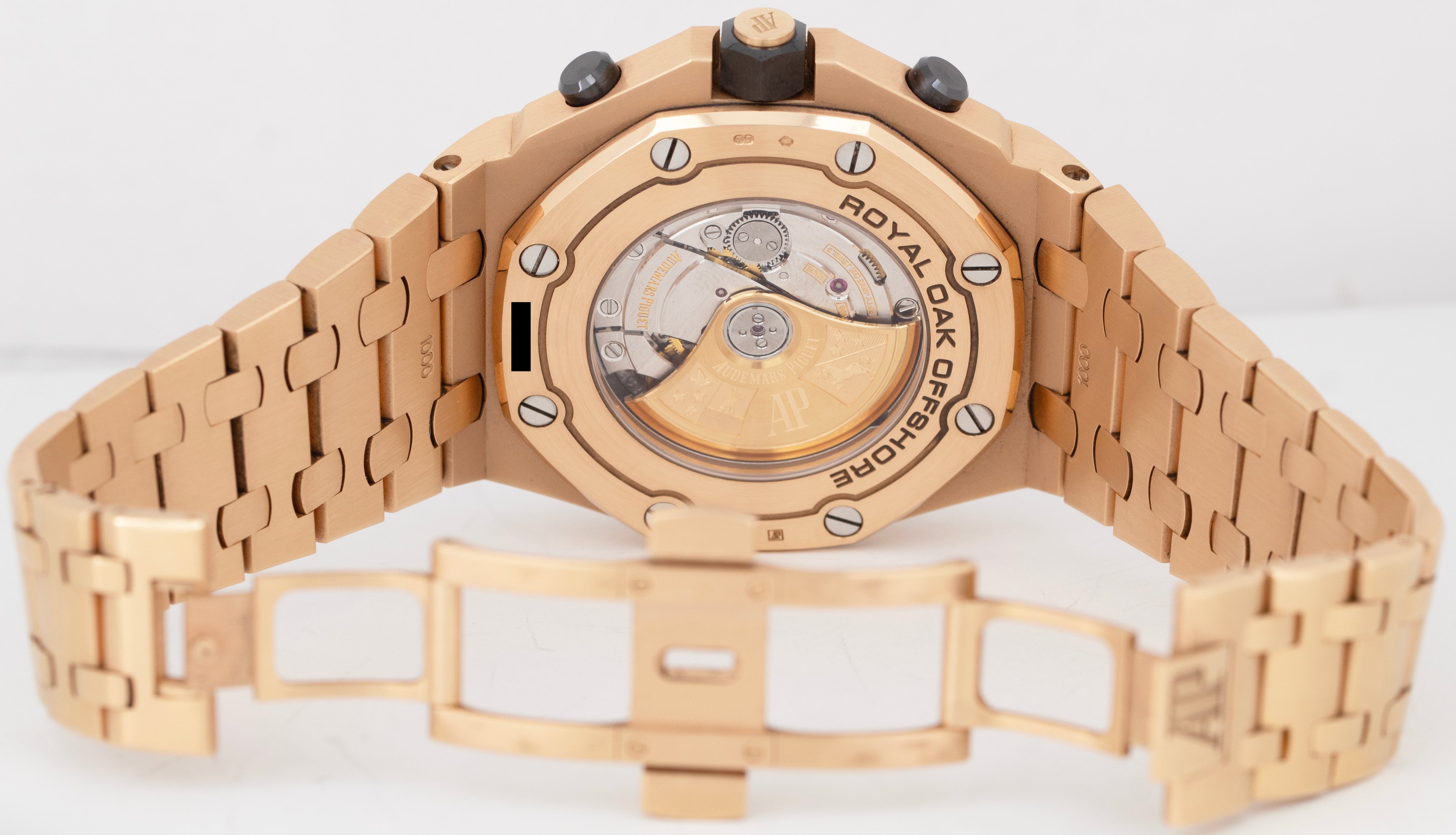 PAPERS Audemars Piguet Royal Oak Offshore Ruthenium Rose Gold 42mm 26470OR BOX