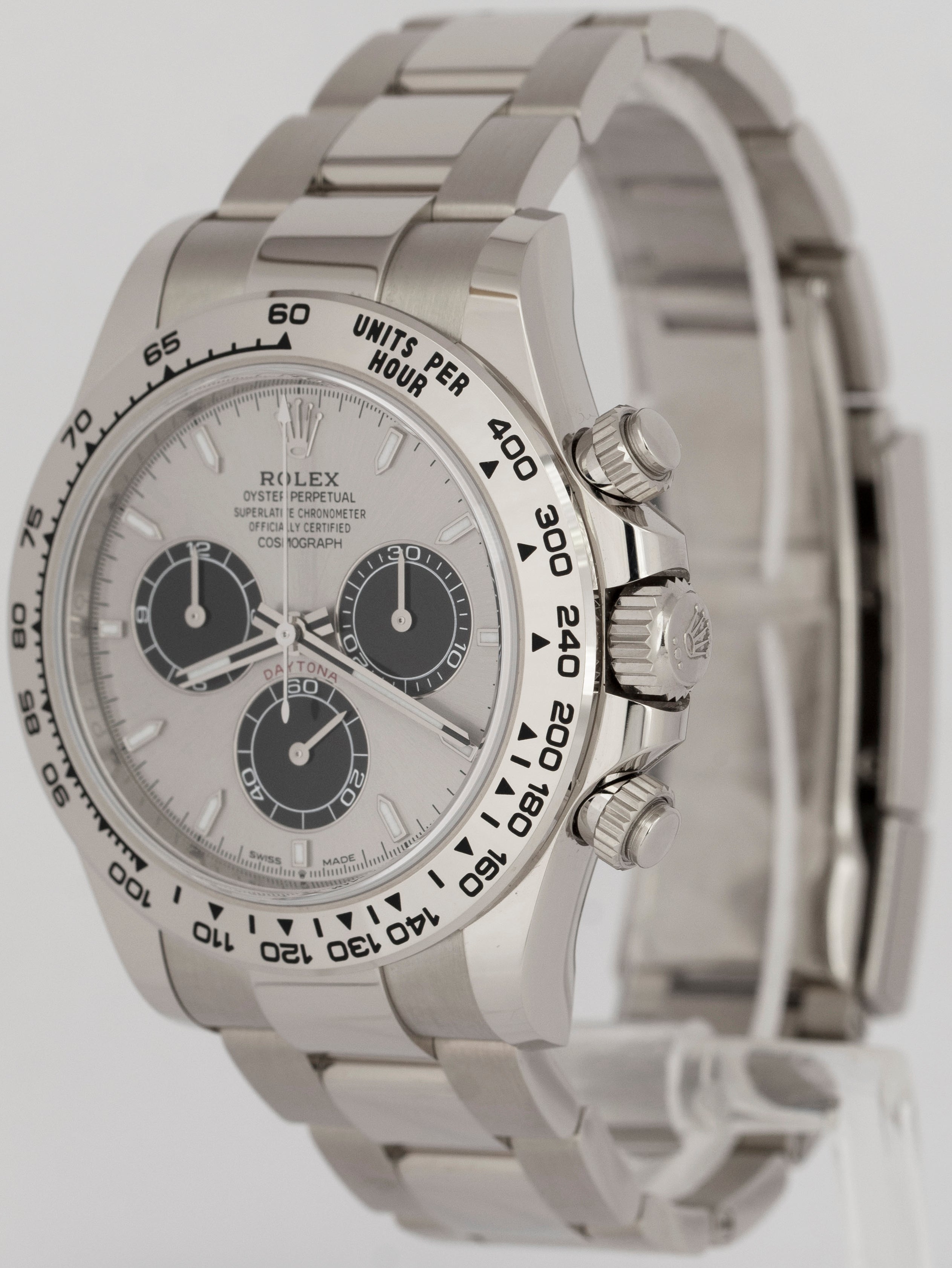 NEW 2024 PAPERS Rolex Daytona Cosmograph GHOST White Gold 40mm Watch 126509 BOX