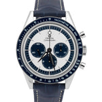 NEW PAPERS Omega Speedmaster BLUE CK2998 39.7mm Watch 311.33.40.30.02.001 BOX