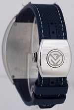 PAPERS Franck Muller Vanguard YACHTING 44mm Steel Blue Date Watch V 45 SC DT BOX