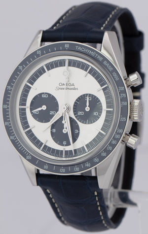 NEW PAPERS Omega Speedmaster BLUE CK2998 39.7mm Watch 311.33.40.30.02.001 BOX