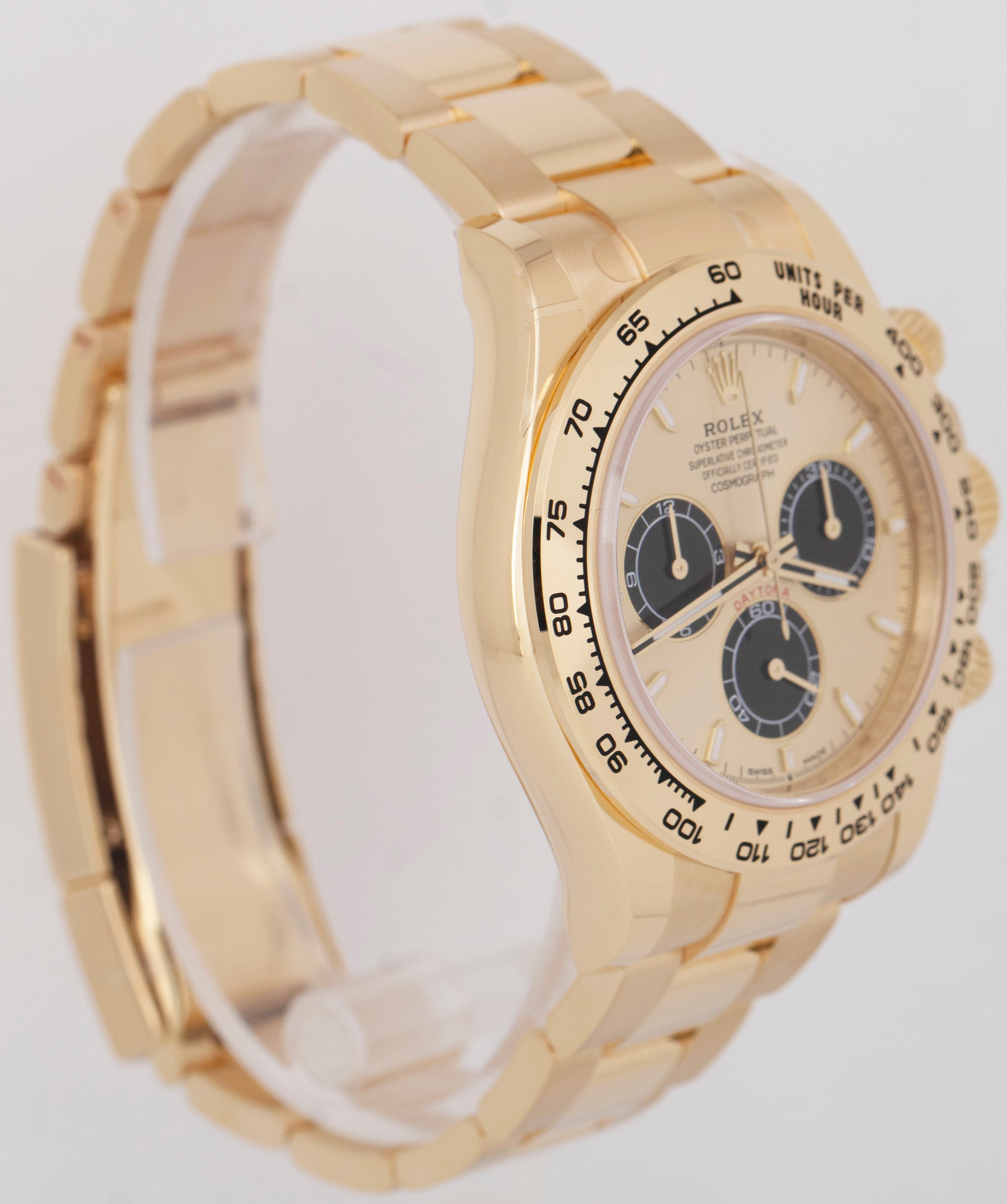 2023 NEW PAPERS Rolex Daytona 40mm Champagne 18K Gold YML Watch 126508 BOX