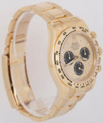 2023 NEW PAPERS Rolex Daytona 40mm Champagne 18K Gold YML Watch 126508 BOX