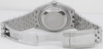 MINT PAPERS Rolex DateJust 36mm WHITE ROMAN Stainless Steel Watch 126200 BOX