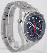 Omega Seamaster Chronograph 44mm Blue Stainless Steel 212.30.44.50.03.001 Watch