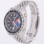 VINTAGE 1970's Heuer Autavia Skipper Chronograph Black 11063V 42mm Steel Watch