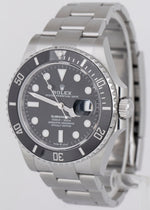 MINT 2023 Rolex Submariner Date 41mm Stainless Steel Black Watch 126610 LN