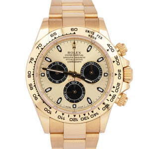 2022 NEW PAPERS Rolex Daytona Champagne YML 40mm 18K Gold Watch 116508 BOX