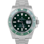 MINT PAPERS Rolex Submariner Date HULK Green Ceramic Watch 40mm 116610 LV BOX