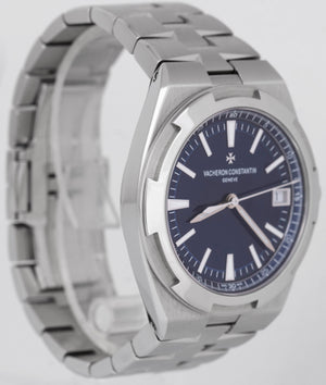 MINT Vacheron Constantin Overseas BLUE 41mm Stainless Steel Date 4500V Watch