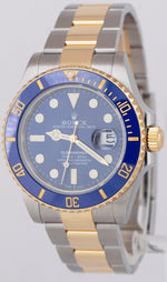 2023 Rolex Submariner Date 41mm Ceramic Two-Tone 18K Yellow Gold Watch 126613 LB