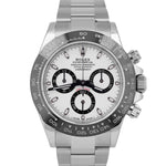 MINT PAPERS Rolex Daytona Cosmograph 40mm Stainless PANDA Watch 116500 LN BOX