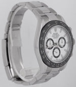 MINT PAPERS Rolex Daytona Cosmograph 40mm Stainless PANDA Watch 116500 LN BOX