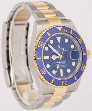 2023 Rolex Submariner Date 41mm Ceramic Two-Tone 18K Yellow Gold 126613 LB Watch