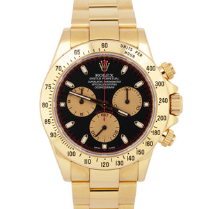 UNPOLISHED 2015 PAPERS Rolex Daytona Cosmograph Paul Newman Gold 40mm 116528 BOX