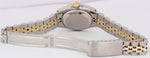 Ladies Rolex Date 26mm Two-Tone Yellow Gold Steel Jubilee Automatic Watch 69160