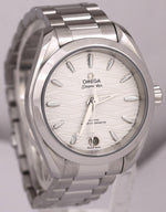 MINT PAPERS Omega Seamaster Aqua Terra 34mm SILVER 220.10.34.20.02.002 Watch BOX