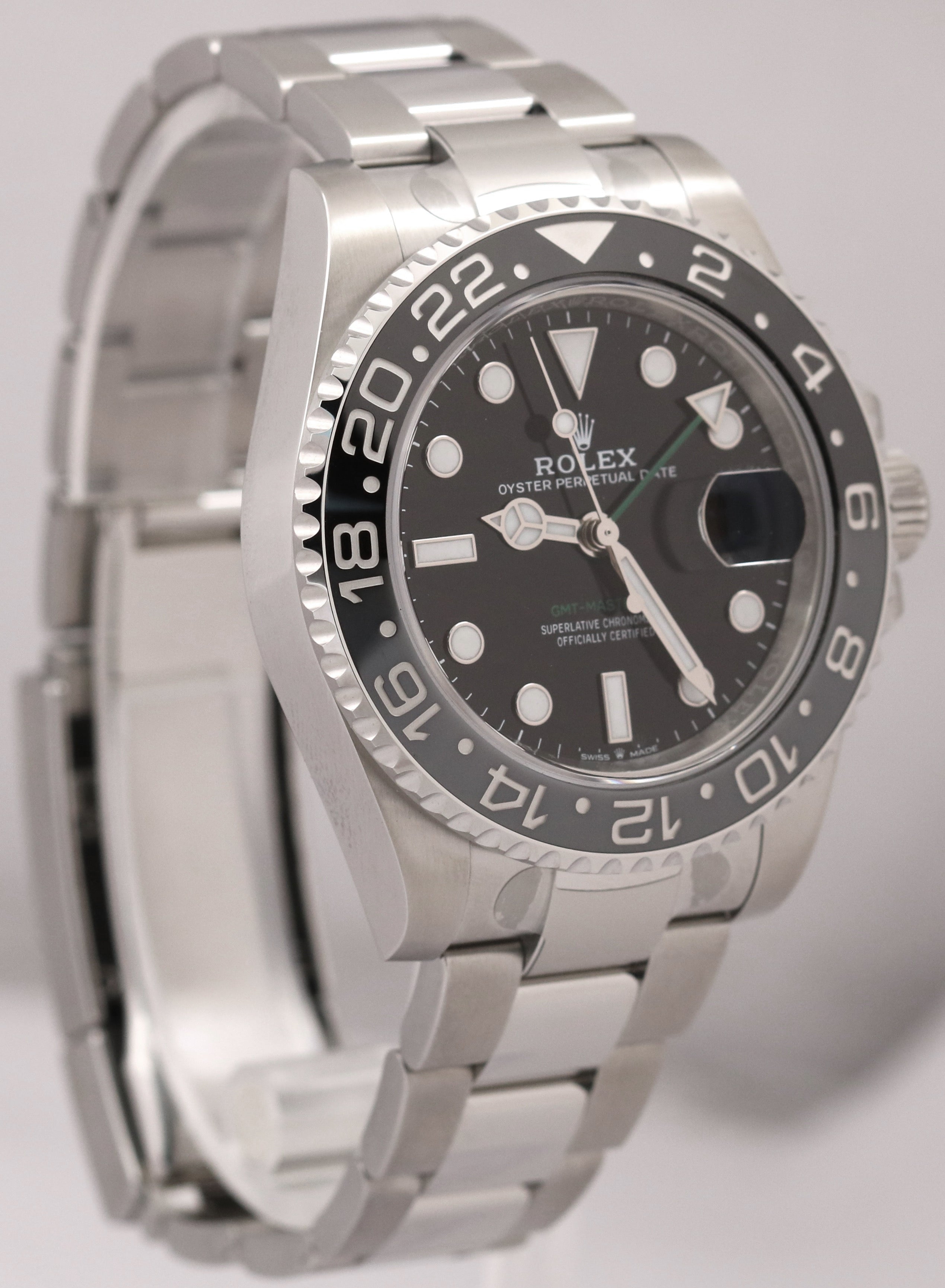 NEW 2025 Rolex GMT-Master II BRUCE WAYNE Gray Black 40mm Watch 126710 GRNR BOX