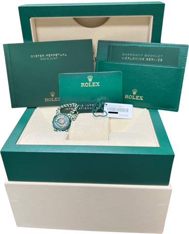 MINT PAPERS Rolex DateJust 41 Champagne Two-Tone Gold Oyster Watch 126333 BOX