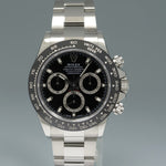 2023 NEW PAPERS Rolex Daytona 116500LN Black Ceramic 40mm Steel Watch Box