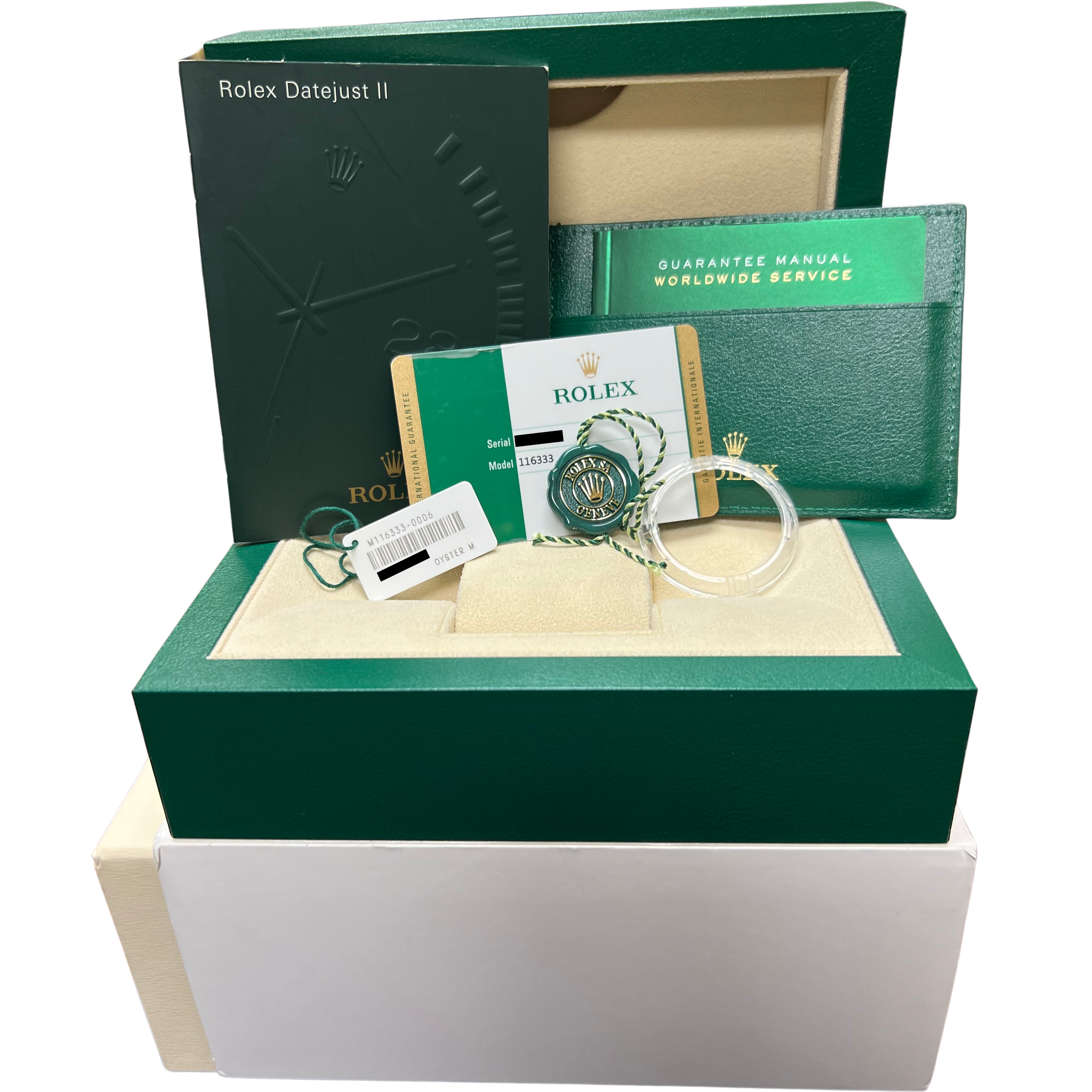 MINT 2017 PAPERS Rolex DateJust II 2 Champagne DIAMOND Two-Tone 41mm 116333 BOX