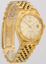 1970 Rolex DateJust Turn-O-Graph CHAMPAGNE 36mm 18K Yellow Gold JUBILEE 1625