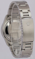 MINT Rolex Oyster Perpetual Air-King SALMON PATINA 14010 Steel NO-HOLES 34mm