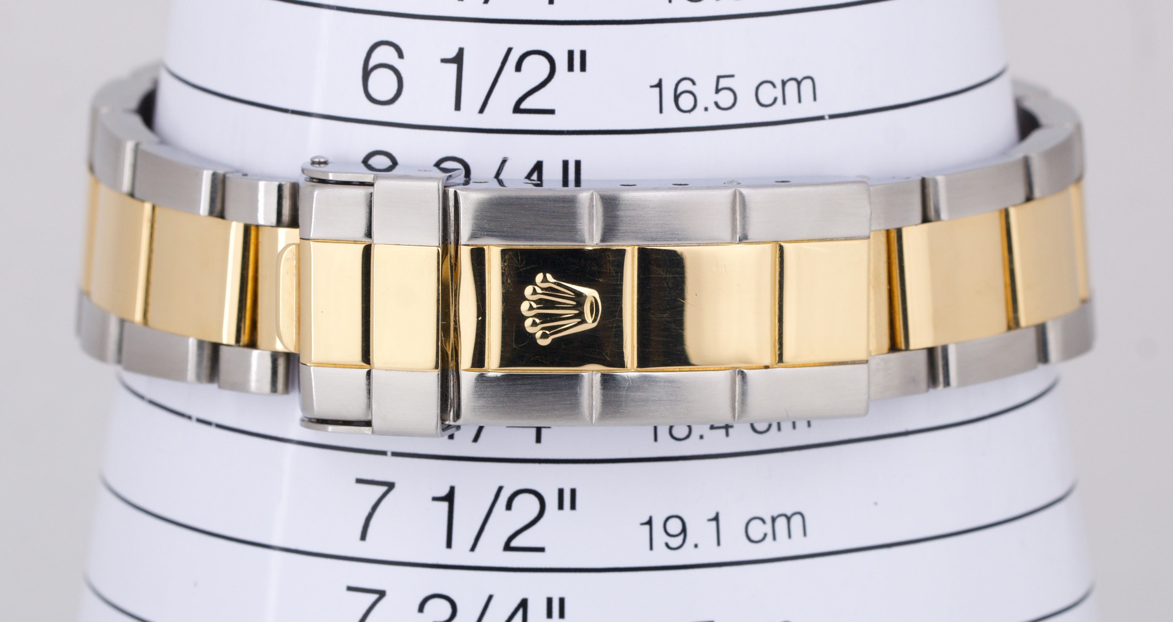 PAPERS Rolex Submariner Date 40mm BLACK Two-Tone 18K GOLD BUCKLE Steel 16613 BOX