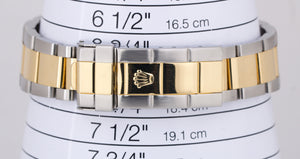 PAPERS Rolex Submariner Date 40mm BLACK Two-Tone 18K GOLD BUCKLE Steel 16613 BOX