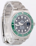 MINT Rolex Submariner Date GREEN KERMIT Stainless Ceramic 41mm 126610 LV BOX