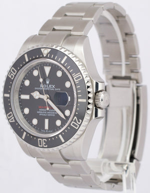 MINT Rolex Sea-Dweller 50th-Anniversary Red Ceramic Black Steel 43mm MK2 126600