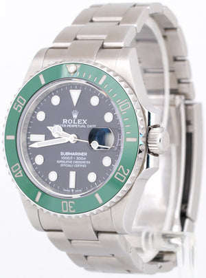 MINT Rolex Submariner Date GREEN KERMIT Stainless Ceramic 41mm 126610 LV BOX