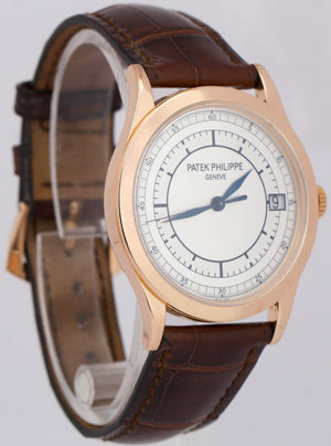 Patek Philippe Calatrava 5296R 18K Rose Gold SECTOR DIAL 38mm Manual Watch