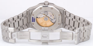 MINT Audemars Piguet Royal Oak BLUE 41mm Stainless Watch 15400ST.OO.1220ST.03