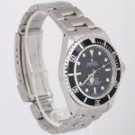 Rolex Submariner No-Date Black 4 LINE REHAUT Stainless Steel 40mm 14060M BOX