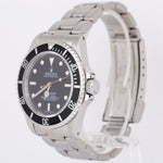 Rolex Submariner No-Date Black 4 LINE REHAUT Stainless Steel 40mm 14060M BOX