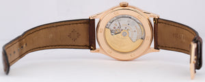 Patek Philippe Calatrava 5296R 18K Rose Gold SECTOR DIAL 38mm Manual Watch