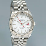 2006 MINT Rolex DateJust Turn-O-Graph 116264 Steel White Gold Jubilee Watch Box