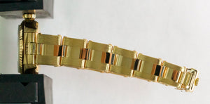 1985 Ladies Rolex Oyster Perpetual 26mm CHAMPAGNE 18K Yellow Gold Fluted 67198