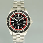 PAPERS MINT Breitling Superocean A17364 Black Dial Steel 42mm Watch Box