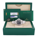 MINT PAPERS Rolex Yacht-Master 116622 Rhodium Steel Platinum Blue 40mm Watch