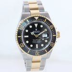MINT 2019 PAPERS 126603 Rolex Sea-Dweller 43mm Two-Tone Yellow Gold Steel Watch