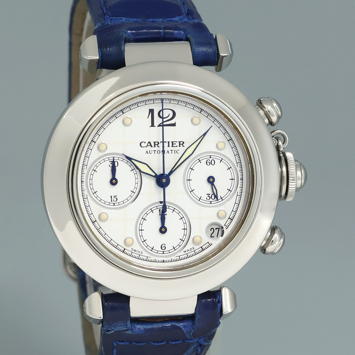 Cartier pasha chronograph 2412 hotsell