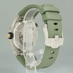 PAPERS MINT Audemars Piguet Royal Oak Offshore Diver Green Rubber 42mm 15720ST