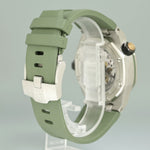 PAPERS MINT Audemars Piguet Royal Oak Offshore Diver Green Rubber 42mm 15720ST